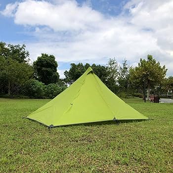 CAMPANDA ピラミッド型テント 緑